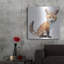 «Foxy Good» par Kim Curationa, art mural en métal-1182825757