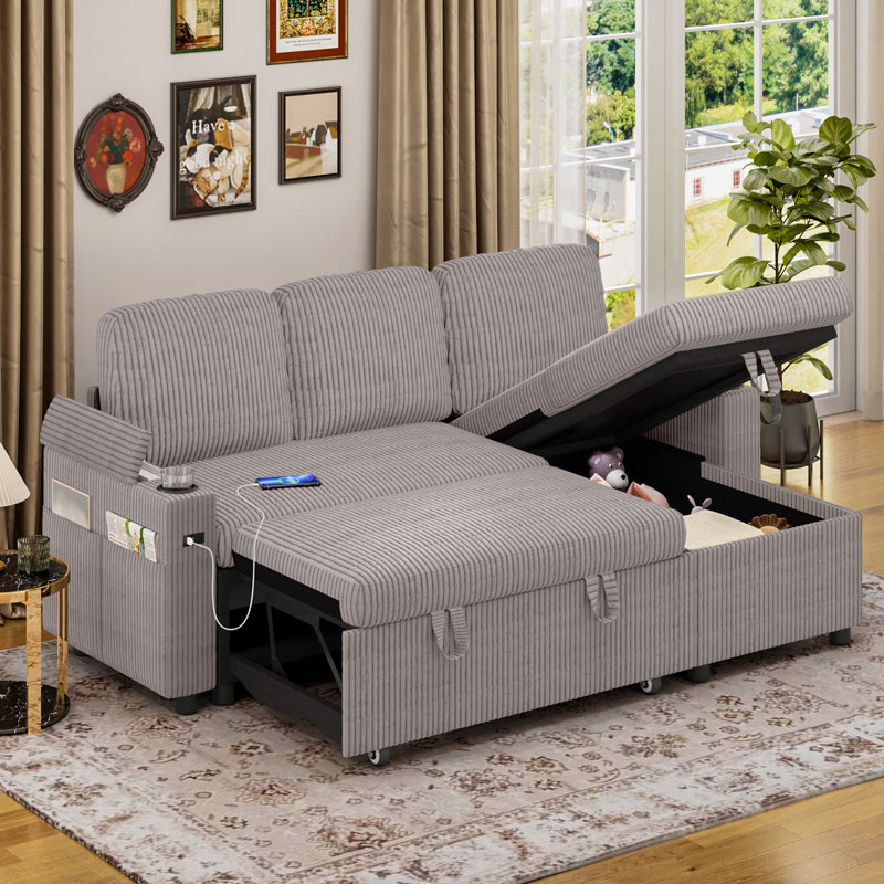 Velvet Sofa Bed