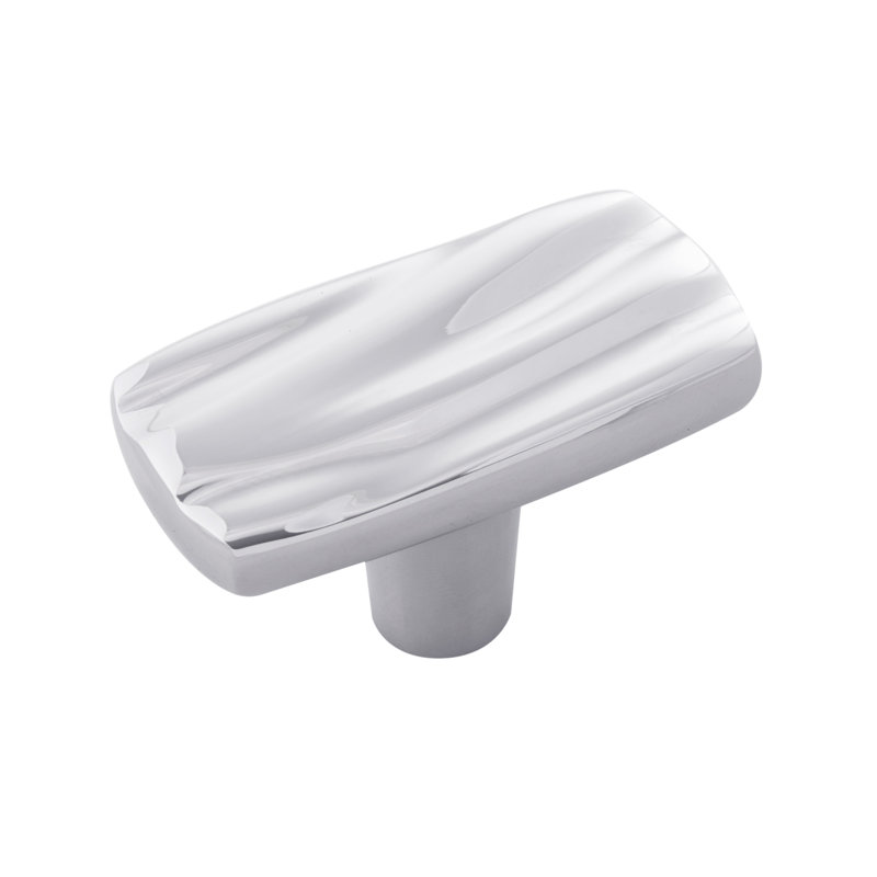 Caspian Square Knob, Chrome