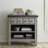 Haylee Queen Decorative Panel Bed & Two Nightstands Bedroom Set-260354580