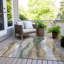 Tapis beige d'intérieur / extérieur lavable à la machine-267921516