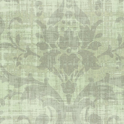 Palace Damask Metallic Wallpaper