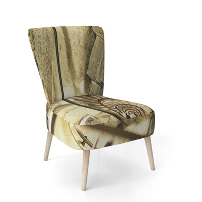 Beautiful Bird Romance I - Traditional Upholstered Side Chair