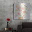 Mur de métal «Pink Tones» par Design Fabrikken-1237886704