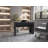 Oslo Computer Desk with Two Drawers and Storage-974861364