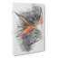 Orange And Red Bird Of Paradise - Wrapped Canvas Print-56661740