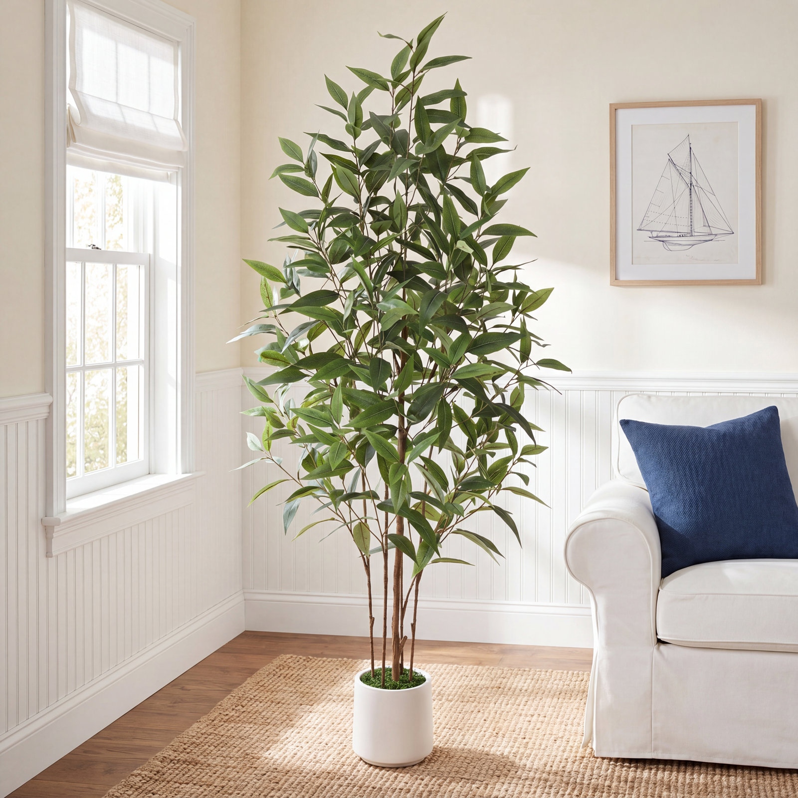 Ashwell Eucalyptus Tree in Planter, 60