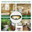 Lavabo vasque ovale en verre 21,25 "avec bonde escamotable-130063950