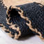 Tapis brun / noir en jute / coton tissé à la main Malvern-2072548314