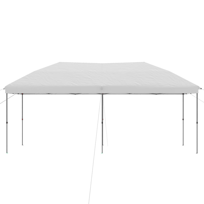Outsunny 10' x 19' Pop Up Canopy with Easy Up Steel Frame