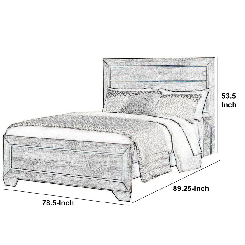 Ilkest Standard Bed, California King