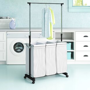 Whitmor 18 In. Dia. White Collapsible Laundry Hamper - Crafty
