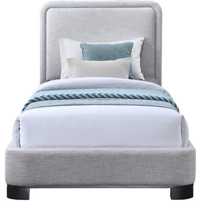 Nolita Tilman Solid Wood Upholstered Platform Bed