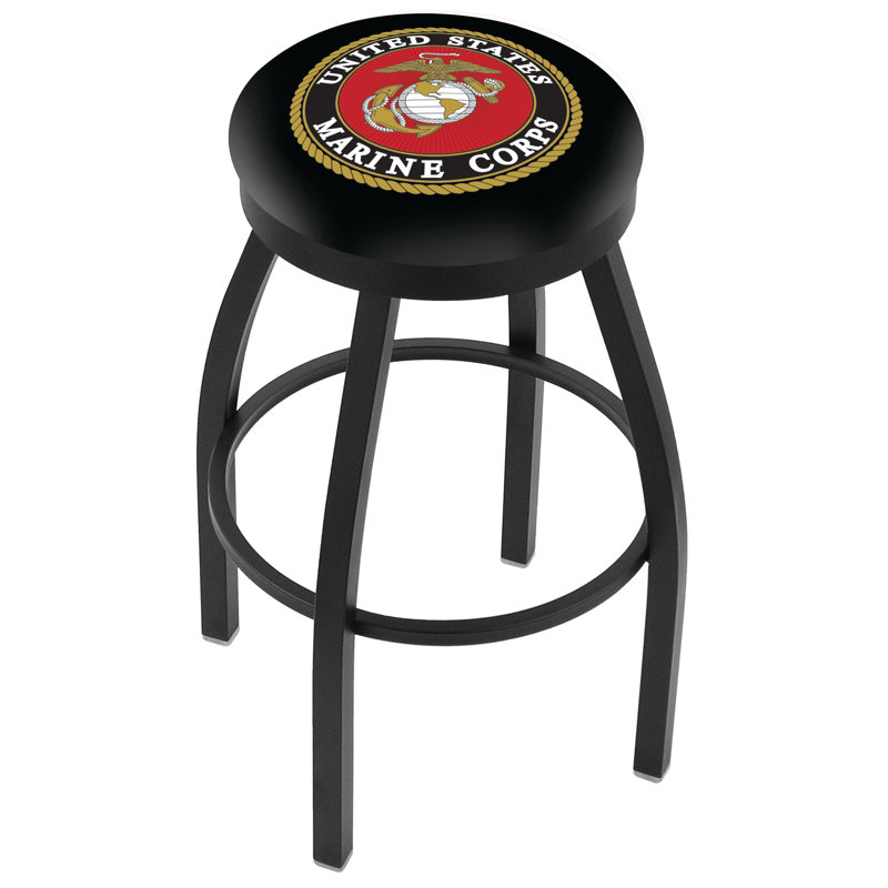 Tabouret tournant 36", Marines, Noir