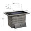 Propane Outdoor Fire Pit Table With Lid-1361296636