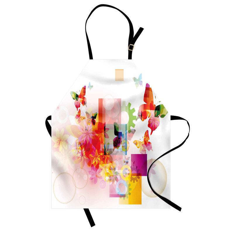 Abstract Bib Apron