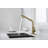 Utility Sink Faucets Single-Handle Pull-Out Laundry Faucet With Dual Spray Function In Stainless Spot Resistant-104406342