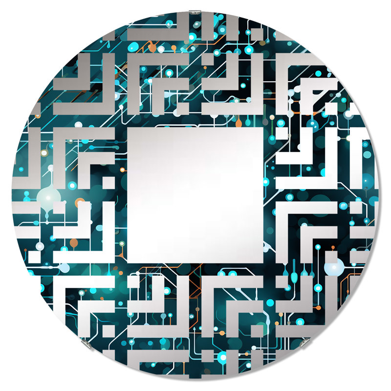 Circle Mirror, 23.6" x 23.6"