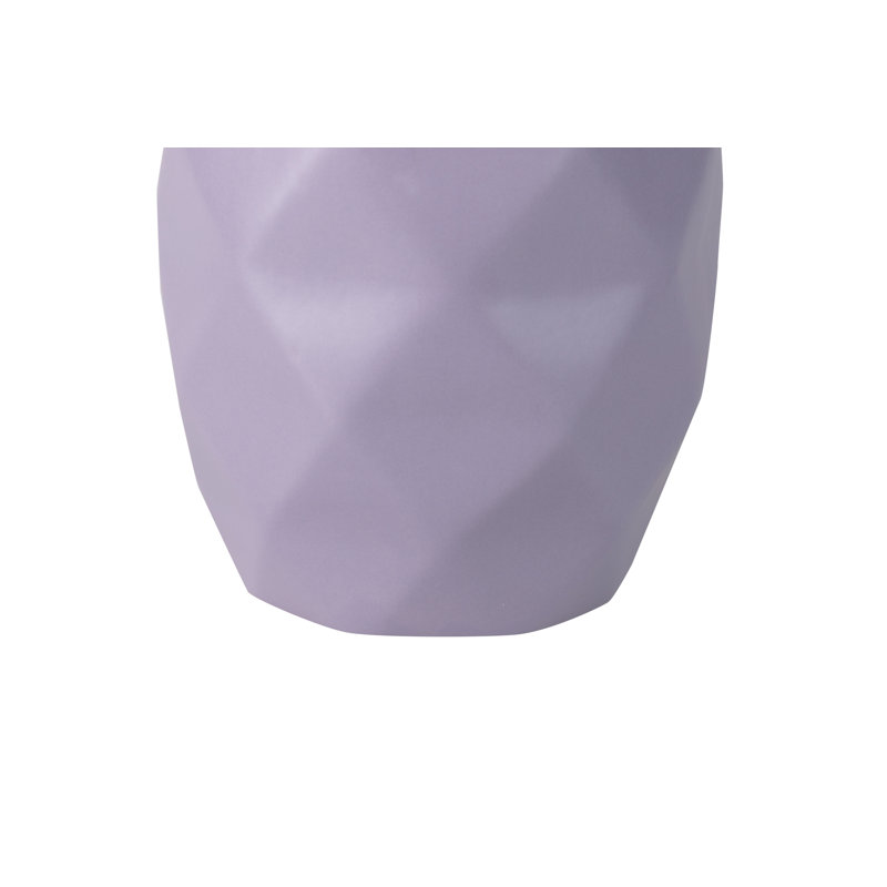Ceramic Vase 17x17x30 Cm, 30" H x 17" W x 17" D, Purple