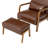 Solid + Manufactured Wood Accent Stool-783340031