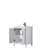 Daria 30'' Single Bathroom Vanity with Marble Top-97878268-97878276-97878270