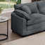 Canapé modulaire moderne à 3 places avec 2 accoudoirs et 3 coussins, tissu modulaire en velours côtelé Modern-739621143