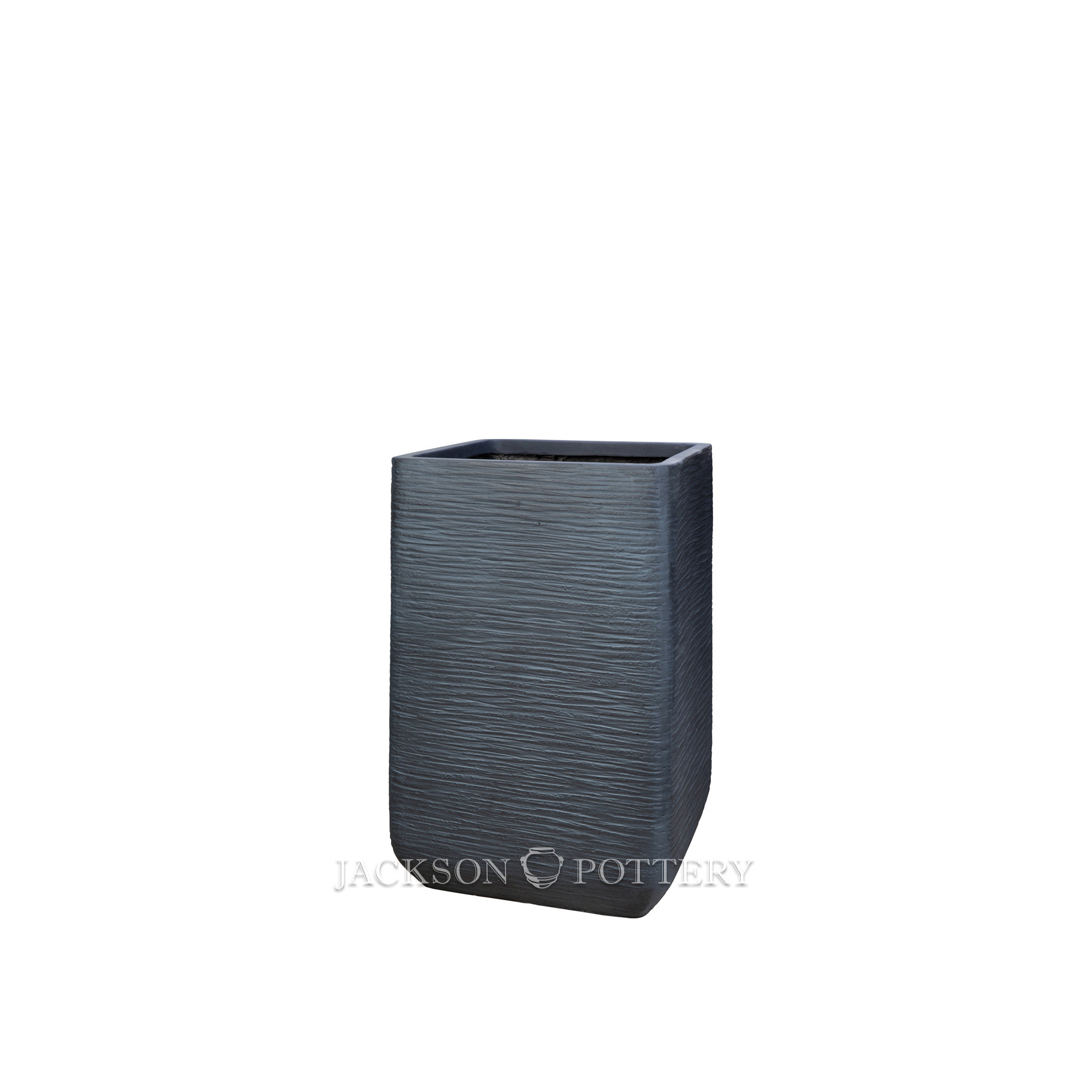 Lightweight Metropolitan Tall Square, Gray, 26" H x 17" W x 17" D