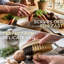 Adjustable Cleaning Brushes with Replaceable Head