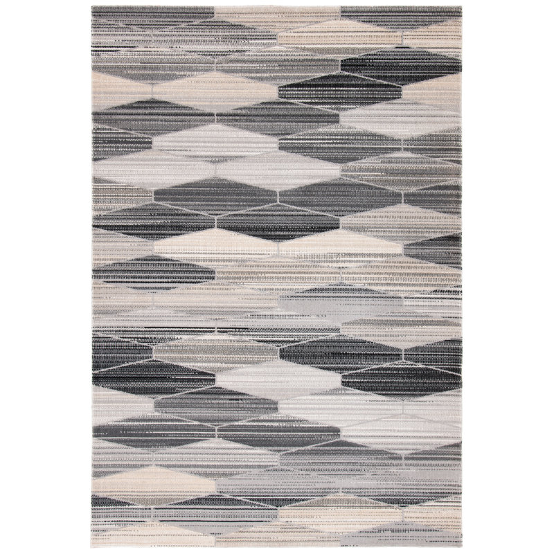 Tapis d'intérieur / extérieur géométrique Altom 300 Performance, Rectangle 5 pi 1 po x 7 pi 6 po