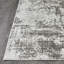 Tapis abstrait gris en polypropylène tissé à la main Siante-1205252038