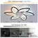 78cm 7 - Blade Reversable Dimmable LED Ceiling Fan With Remote Control And APP