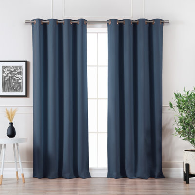 Sevan Solid Thermal Grommet Curtain Panels