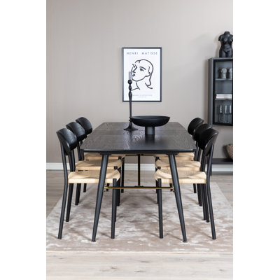Nidine 6 - Person Dining Set