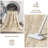 Distressed Abstract Non Slip Washable Area Rug(4'X6', Brown)-929365985