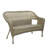 Kentwood 52'' Wide Metal Loveseat-911702215