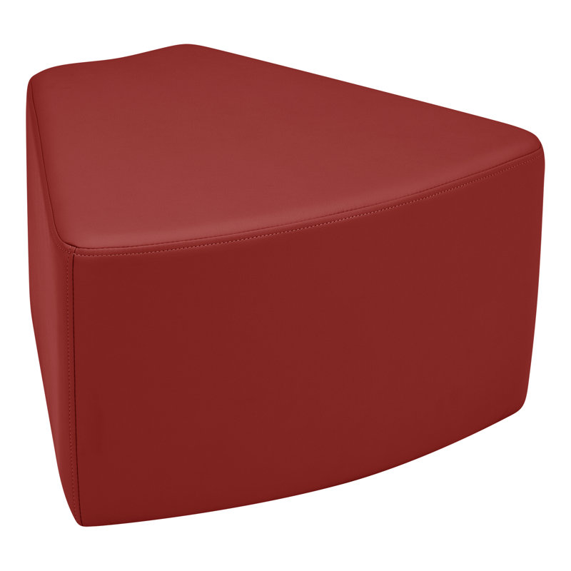 Shapes Series II Modular Collaborative Soft Seating Wedge Stool with Foam Padded Seat, H 18 po x l 20,5 po x P 20,5 po