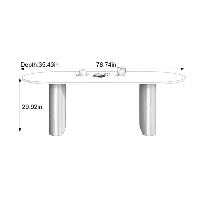 Momodou, H 29,92 po x L 78,74 po x l 35,43 po