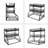 Twin Over Twin Over Full Bunk Bed-1805674066