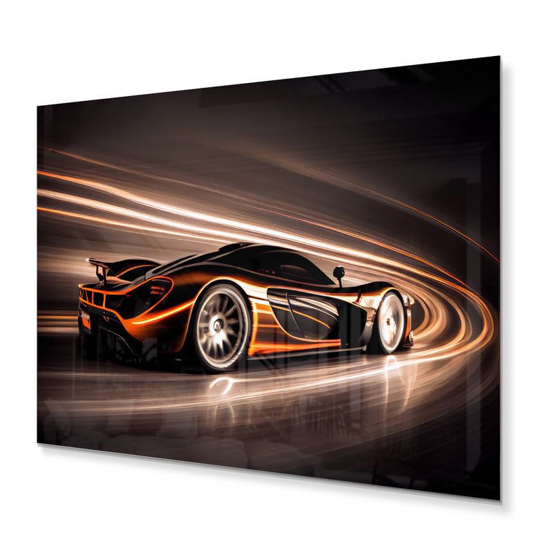 Diseree Transportation Wall Decor on Metal, 24" H x 32" W x 1" D