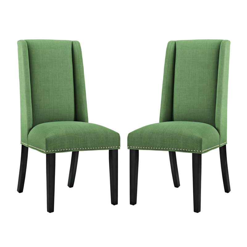 Chaises de salle à manger Modway Baron, Polyester vert