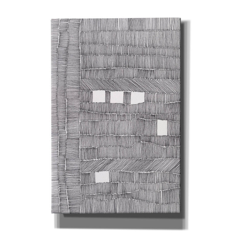 «Tedious I» par Regina Moore, H 60 po x l 40 po x P 1,5 po