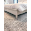 Tapis brun / brun clair lavable à la machine Glendale Heights-1845823607