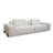 Marbella 118" Oversized Deep Seat Contemporary Upholstered Sofa-2011585814