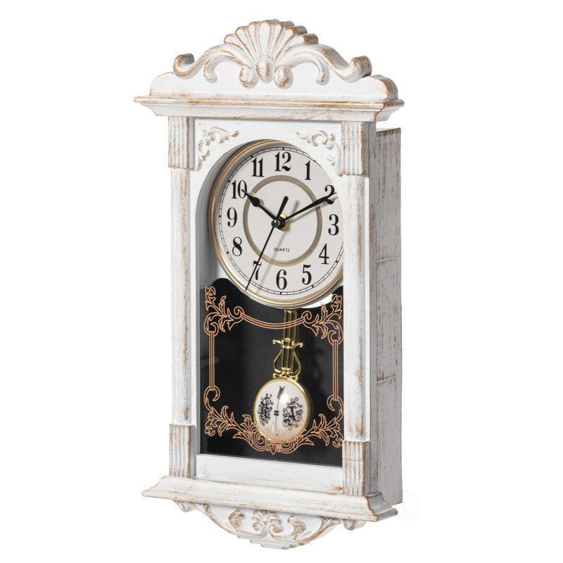 Horloge murale Sowa, Blanc