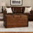 Petrarch Manufactured Wood Camp Trunk / Footlocker