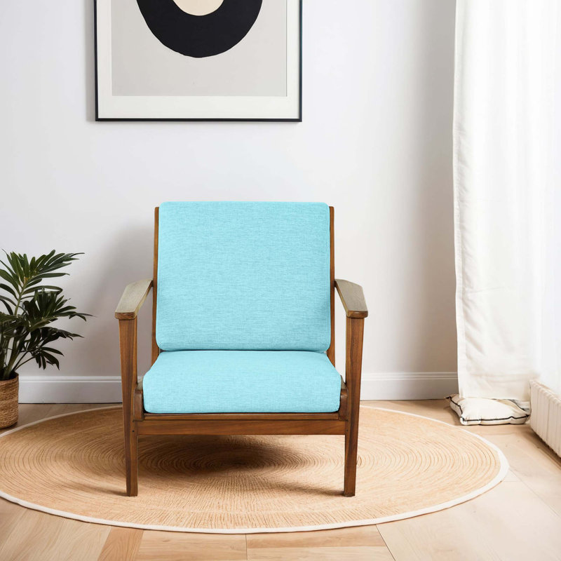 Méridienne rembourrée, Bleu