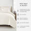 Ensemble de housse de couette à rayures larges vieillies Becky Cameron-34622884-33246980