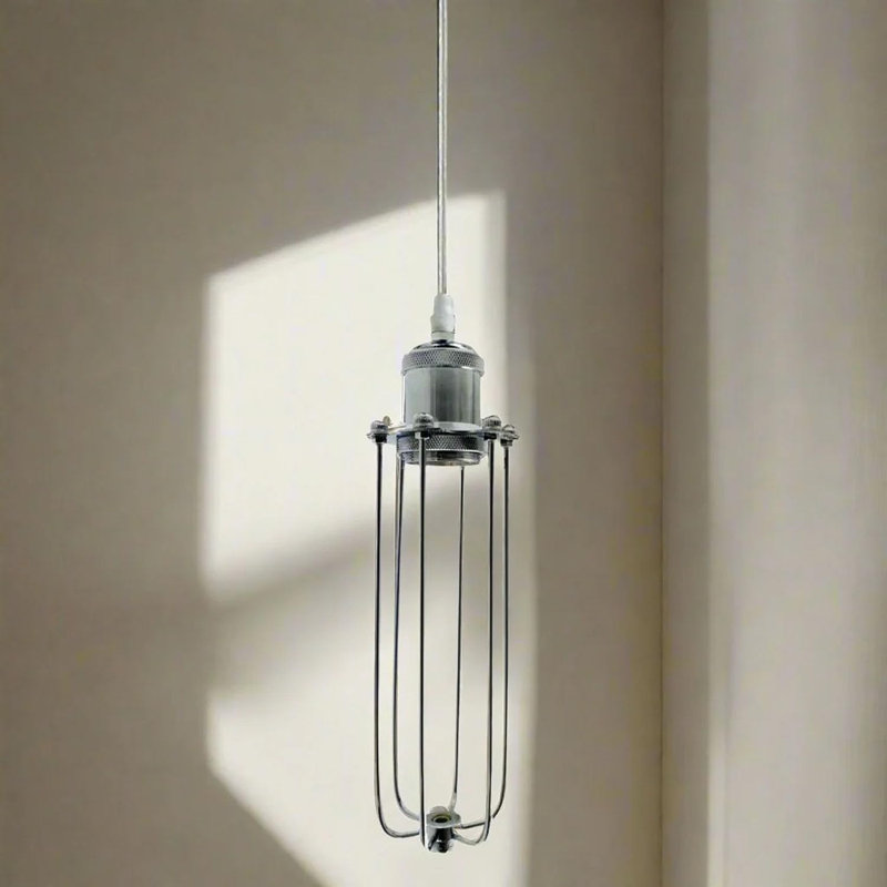 1 - Light Caged Pendant, Gold