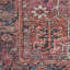 Tapis oriental rouge lavable à la machine-1781855409