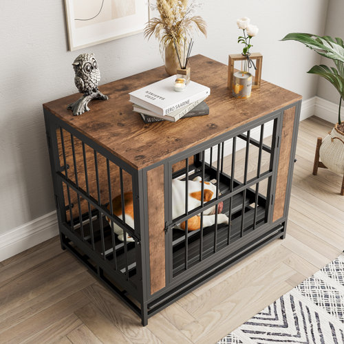 Tucker Murphy Pet™ Furniture Style Pet Crate Dog Cage & Reviews | Wayfair